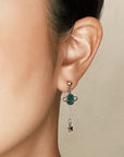 Planetary Stardust Drop Earrings