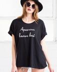 oversized cotton aquarius tee from love by luna