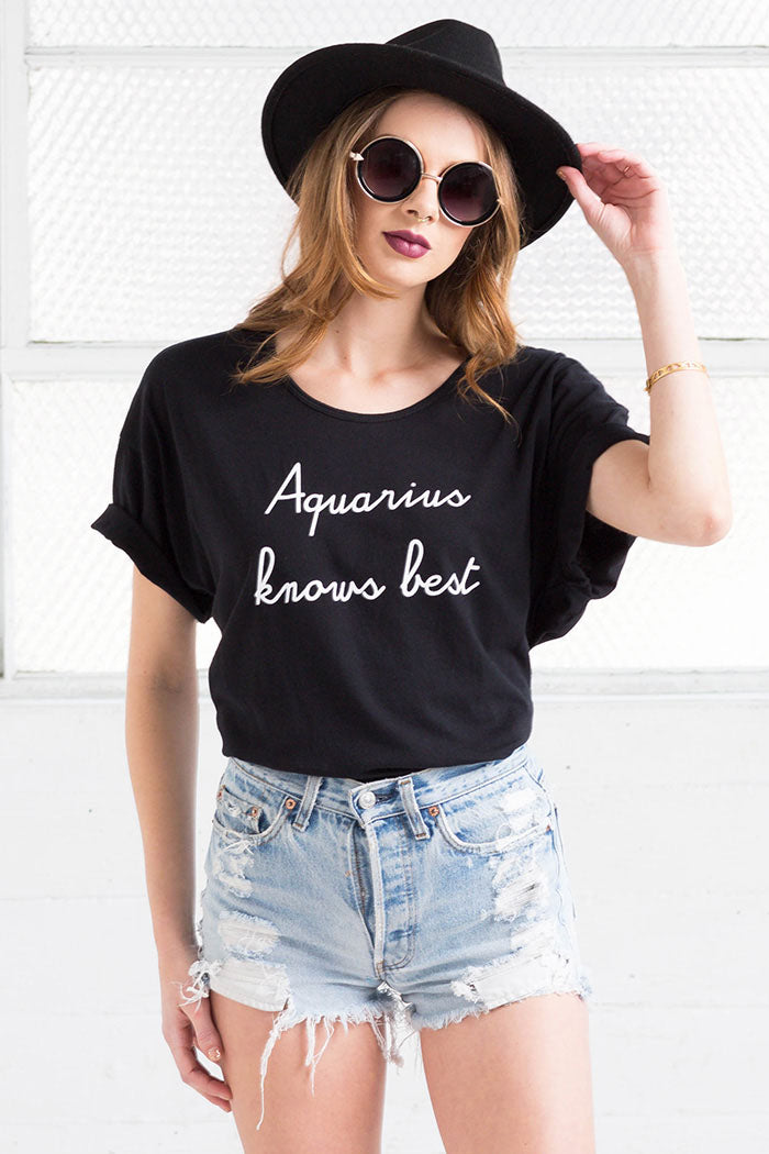 oversized cotton aquarius tee from love by luna