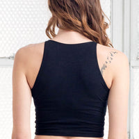 cancer cotton crop top tee shirt from love by luna
