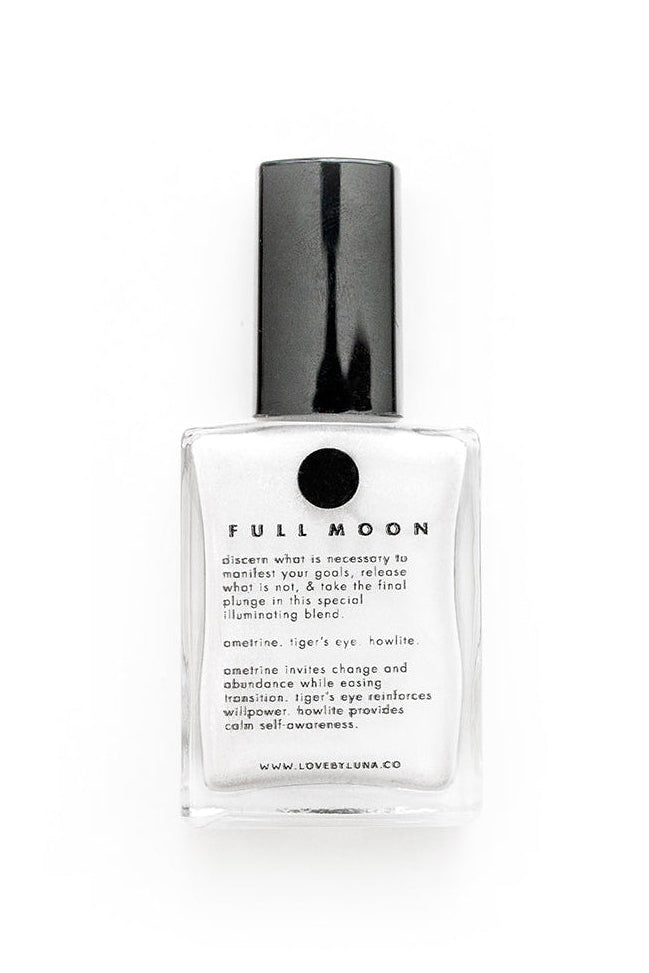 Full Moon Blend nail polish Ametrine Tiger's Eye Howlite