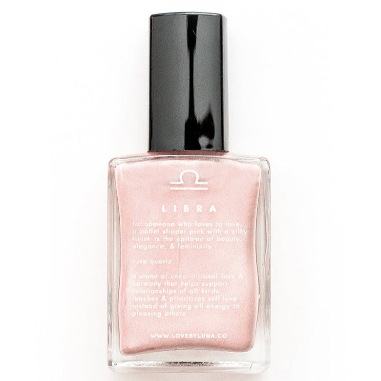 Libra Rose Quartz nail polish