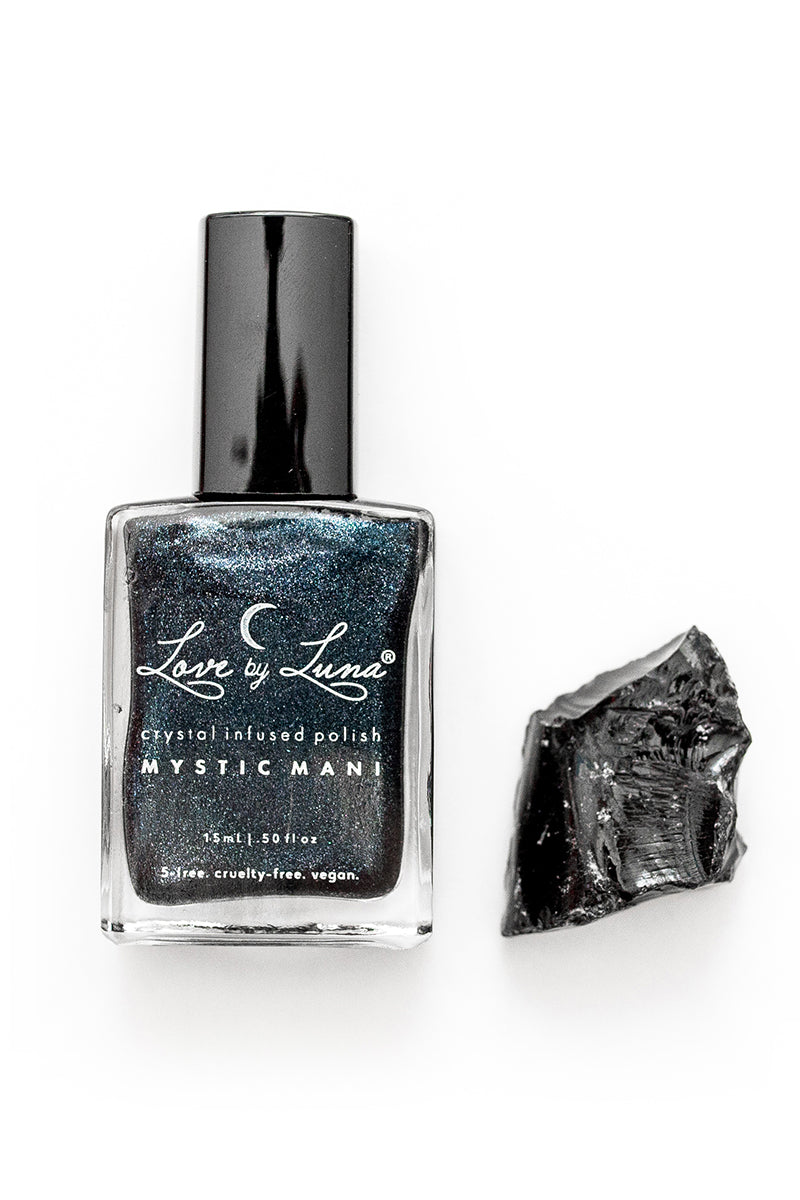 Scorpio obsidian nail polish zodiac