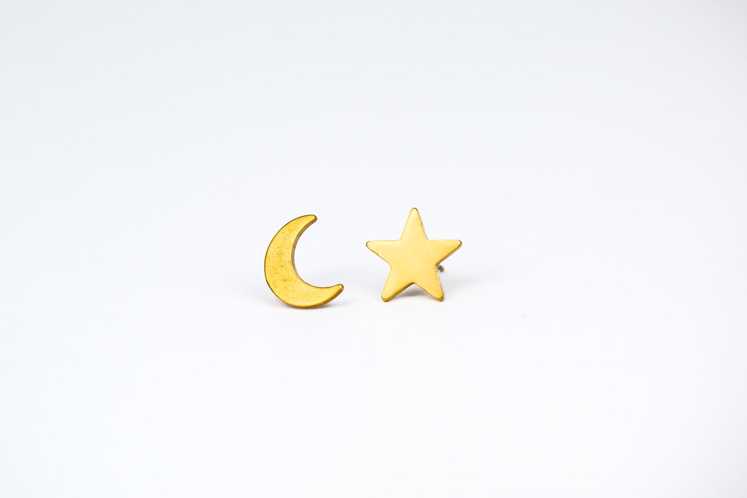 Moon &amp; Stars Earrings
